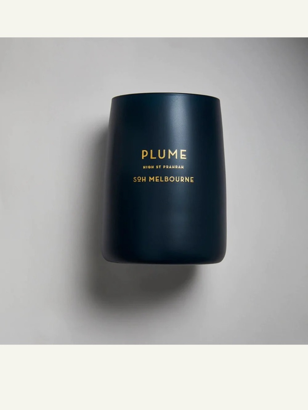 New SoH Melbourne PLUME Candle
